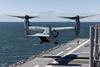 V-22 lands on USS Wasp c USMC
