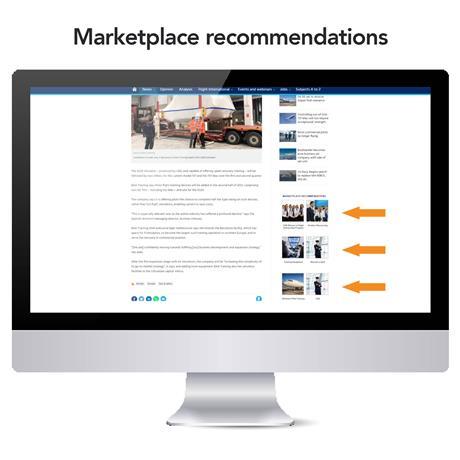 Market recommendationsA
